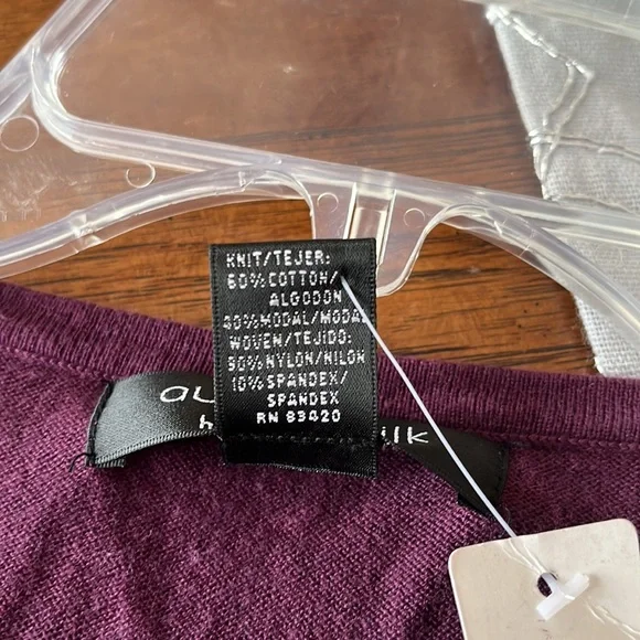 NWT August Silk Cardigan - Picture 6 of 7